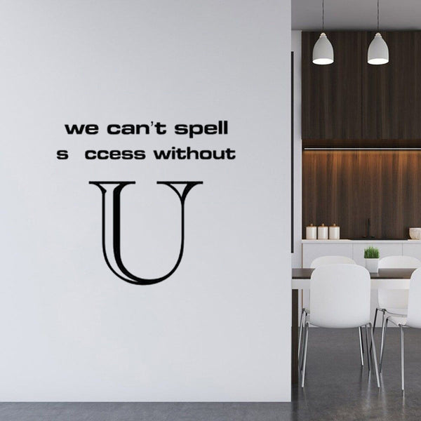 Office Motivational Quotes Vinyl Wall Stickers