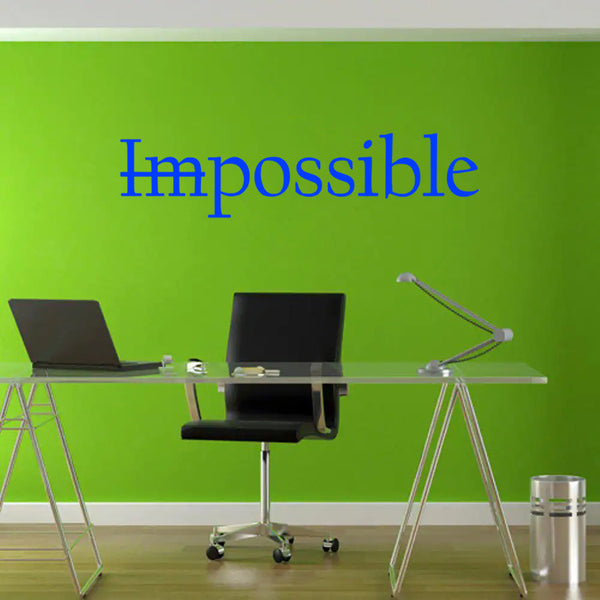 Office Wall Quotes Decor Decal