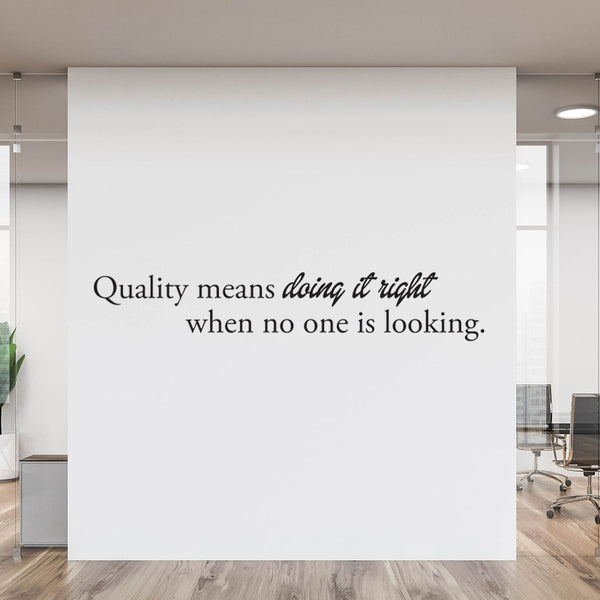 Office Wall Quotes decals