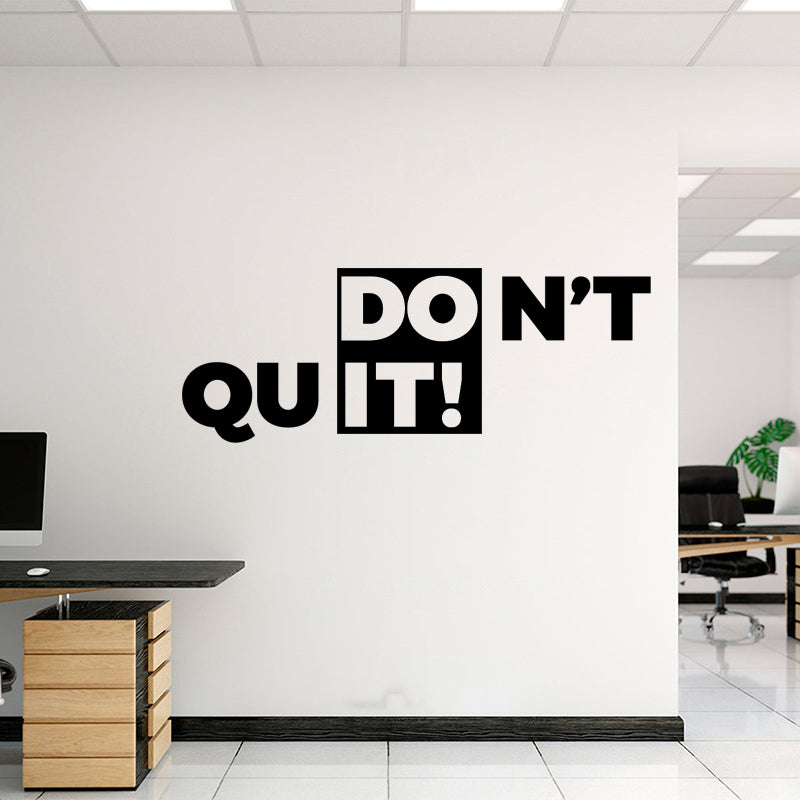 do it - office quotes wall decal