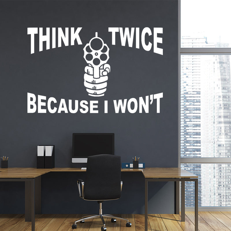think twice - Remind employees to think more