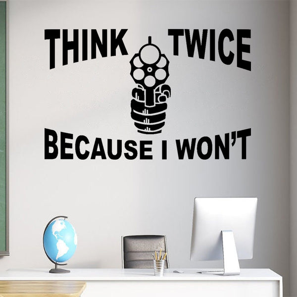 think twice - Remind employees to think more